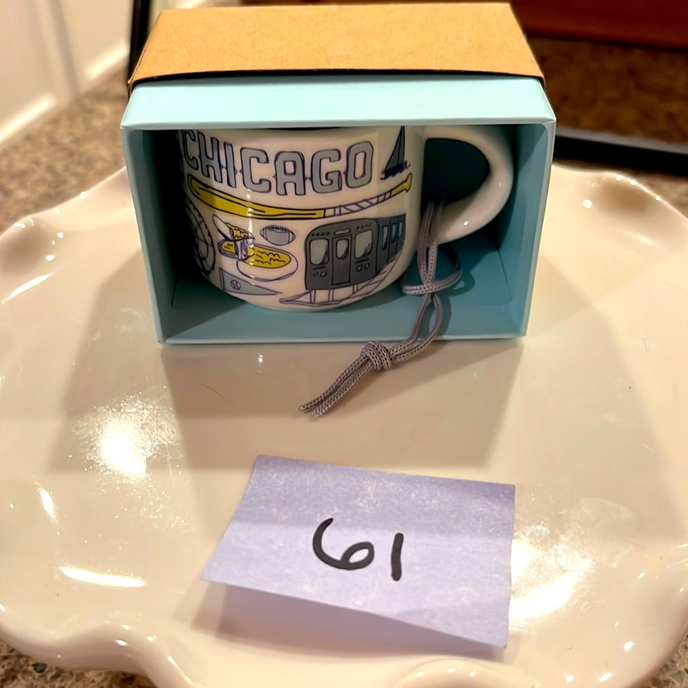 Starbucks ornament